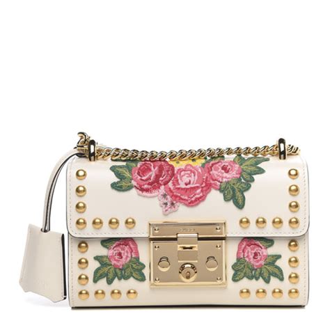 gucci embroidered shoulder bag|Gucci shoulder bag outlet.